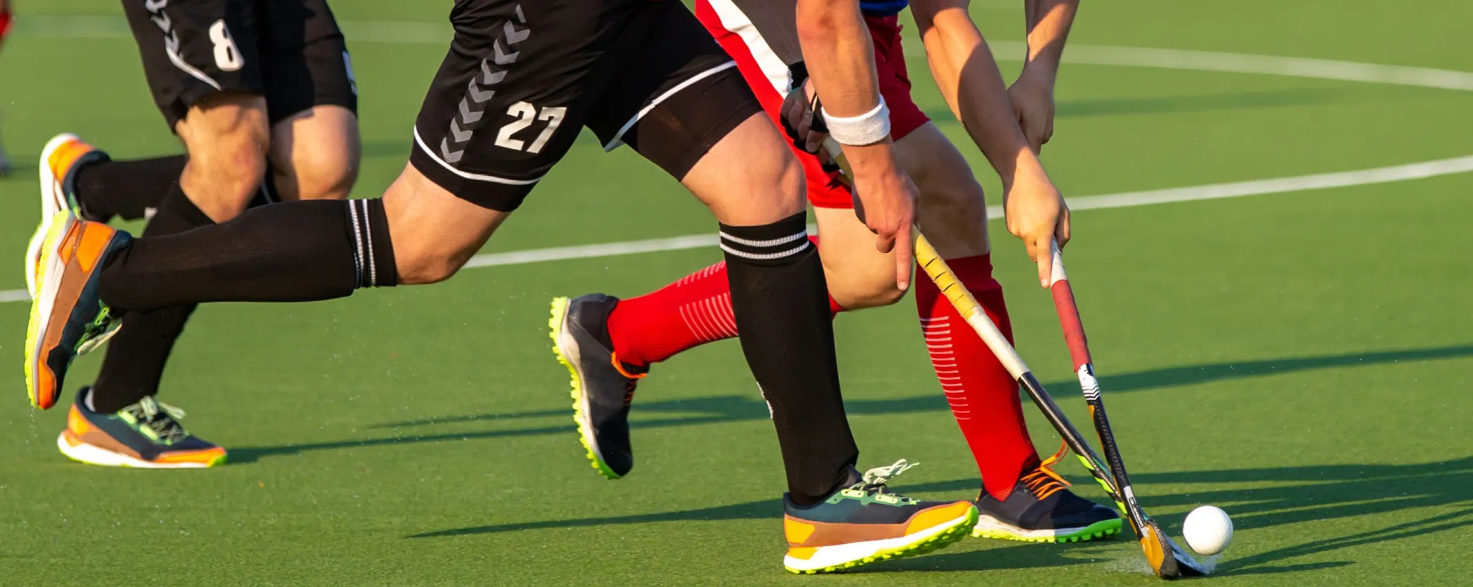 mannen die hockey spelen